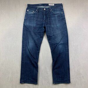 AG Adriano Goldschmied Mens Pants 32 Blue Jeans Graduate Tailored Leg Aged 32x28